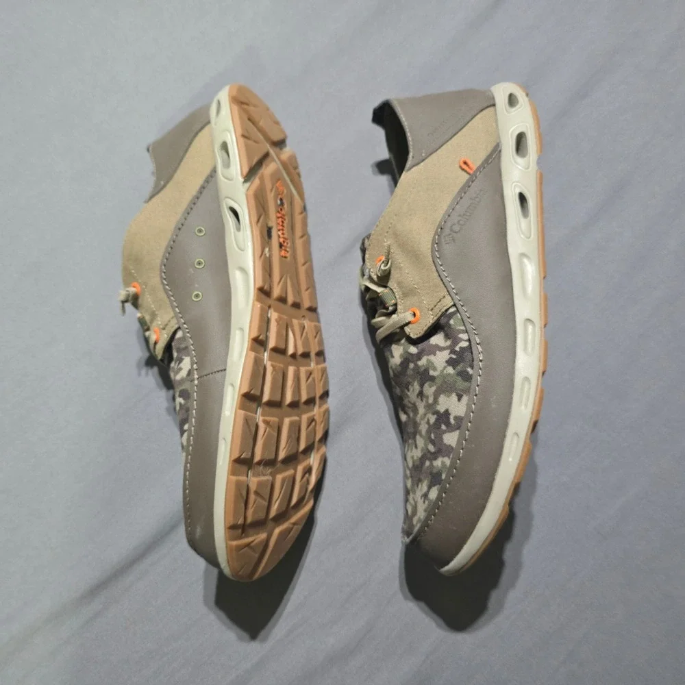 Columbia PFG Bahama Vent Loco II Men Size 15 EWW Camo Boat Shoes BI2658-227